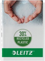 Showtas Leitz Premium links open 0.13mm PP A4 transparant 100 stuks-3