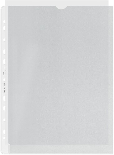 Showtas Leitz Premium links open 0.13mm PP A4 transparant 100 stuks