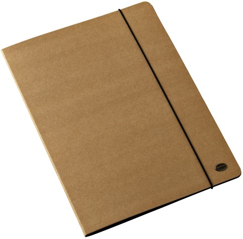 Sorteermap Multo Kraft Line A4 6 tabbladen 850gr bruin