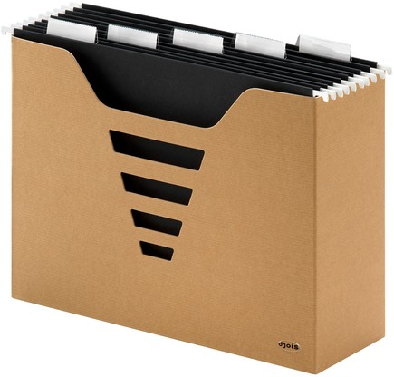 Hangmappenbox Kraft Line A4 + 5 hangmappen