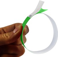 Polsband Combicraft Tyvek groen 100 stuks-2