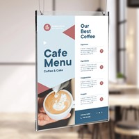 Posterhouder Europel A4 staand acryl-2