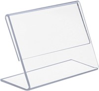 Kaarthouder Europel L-standaard A7 liggend acryl-2
