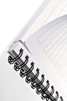 Notitieboek Leitz WOW A5 spiraal 160 pagina's lijn roze-3