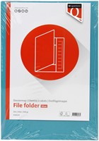 Dossiermap Quantore folio 250gr blauw-2