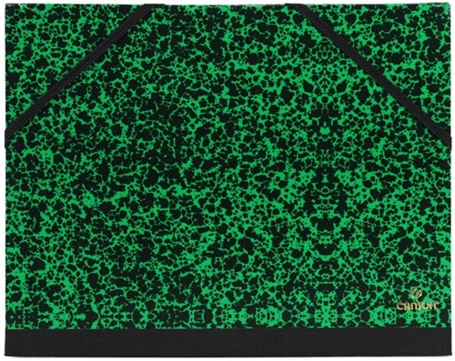 Tekenmap Canson Studio Annonay elastieksluiting 520x720mm groen-2