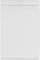 Insteekmap U-model Leitz Premium met ophangoog 0.20mm PVC A5 transparant 50 stuks