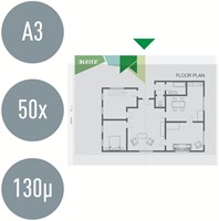 Showtas Leitz Premium copy safe 0.13mm PP A3 landscape transparant 50 stuks-7
