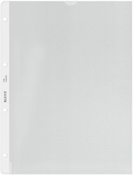 Showtas Leitz Premium met uitsnede copy safe 0.13mm PP A4 transparant 100 stuks