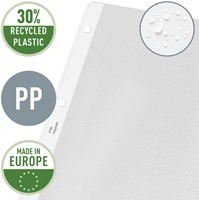 Showtas Leitz Premium met uitsnede copy safe 0.13mm PP A4 transparant 100 stuks-6