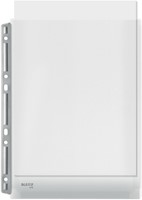 Harmonica showtas Leitz Premium 0.17mm metalen perforatiestrip copy safe A4 glashelder 3 stuks