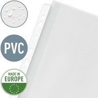 Harmonica showtas Leitz Premium met perforatiestrip 180µ PVC A4 5 stuks glashelder 5 stuks-1