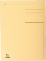 Dossiermap Exacompta Forever A4 3 kleppen 280gr ivoor