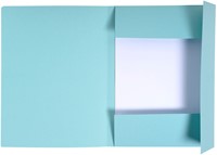 Dossiermap Exacompta Forever A4 3 kleppen 280gr blauw-2