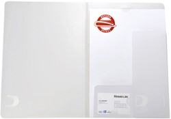 Offertemap Oxford A4 met insteektas 2 kleppen 0,5mm PP transparant