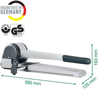 Perforator Leitz 5182 super 250 vel zilver-2