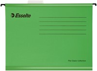 Hangmap Esselte Classic folio V-bodem 382x240mm groen