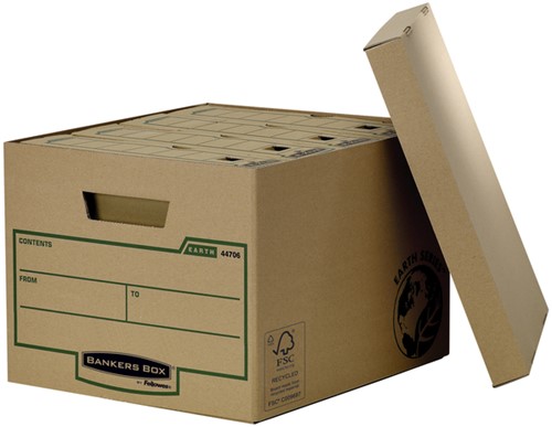 Archiefdoos Bankers Box Earth 270x335x391mm bruin-2
