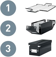 Hangmappenbox Leitz click & store WOW gerecycled karton 357x285x367mm wit-6