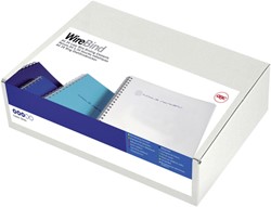 Draadrug GBC 12.5mm 34-rings A4 zwart 100 stuks