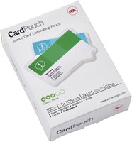 Lamineerhoes GBC club card 75x105mm 2x125micron 100 stuks