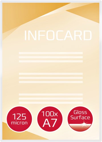 Lamineerhoes GBC A7 2x125micron 100 stuks-2