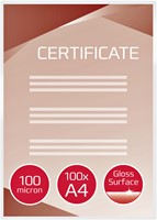 Lamineerhoes GBC A4 2x100micron 100 stuks-2