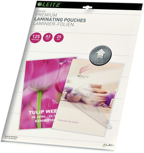 Lamineerhoes Leitz iLAM A3 2x125micron 25 stuks
