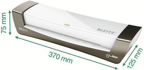 Lamineermachine Leitz iLAM Office A4 zilver-2