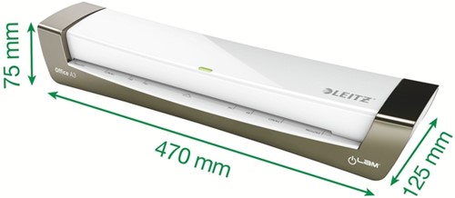 Lamineermachine Leitz iLAM Office A3 zilver-2