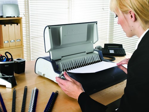 Inbindmachine Fellowes Quasar-E 21-gaats-3