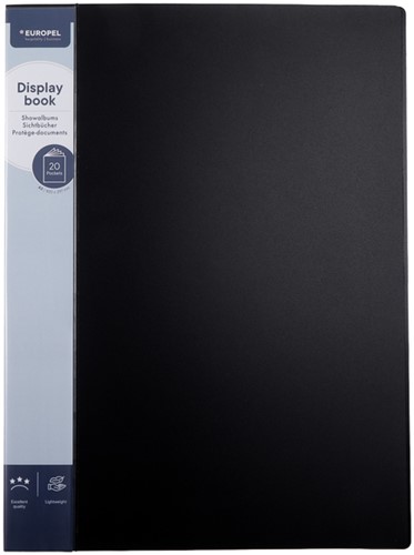 Showmap Europel deluxe A3 20-tassen antraciet-2