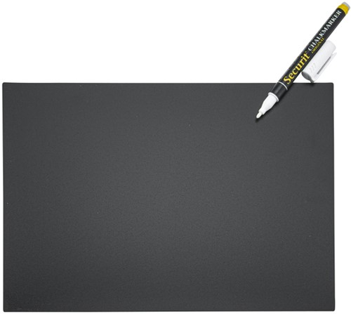 Krijtbord Securit A4 tags 5 stuks-2