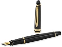 Vulpen Waterman Expert black lacquer GT medium-2