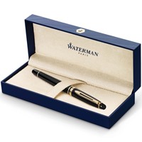 Vulpen Waterman Expert black lacquer GT medium-1
