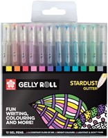 Gelschrijver Sakura Gelly Roll Stardust set à 12 kleuren-2