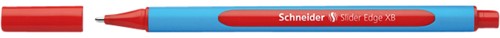 Balpen Schneider Slider Edge extra breed rood-3
