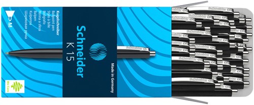 Balpen Schneider K15 medium zwart-3