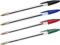 Balpen Bic Cristal medium rood-2