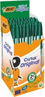 Balpen Bic Cristal medium groen