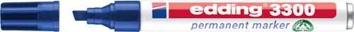 Viltstift edding 3300 schuin 1-5mm blauw
