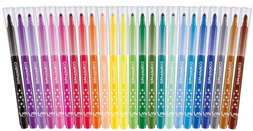 Viltstift Maped Color'Peps Long Life set á 24 kleuren-2