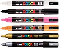 Paintmarker Uni POSCA PC5M medium wit-5