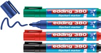 Viltstift edding 380 flipover rond 1.5-3mm assorti set à 4 stuks-1
