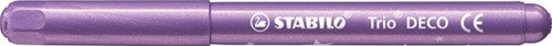 Viltstift STABILO Trio deco metallic assorti etui à 8 stuks-3
