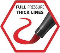 Brushstift STABILO Pen 568/50 donkerrood-4