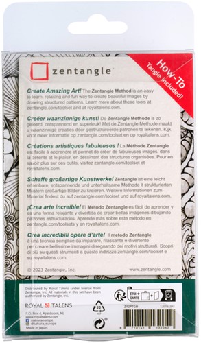 Tekenset Sakura Zentangle set à 12 delen assorti-2