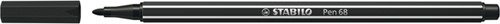 Viltstift STABILO Pen 68/46 medium zwart