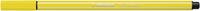 Viltstift STABILO Pen 68/024 medium neon geel-2