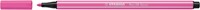 Viltstift STABILO Pen 68/056 medium neon roze